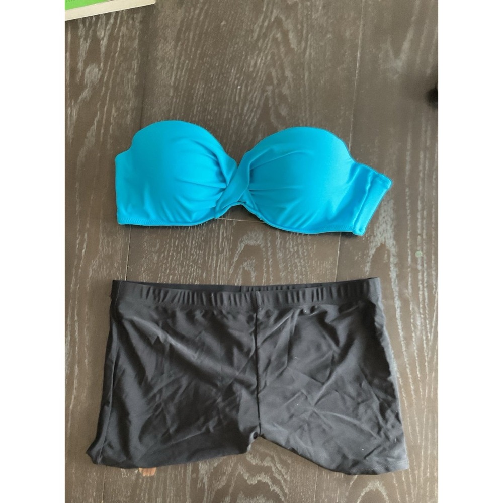 Black and blue‎ 2 piece